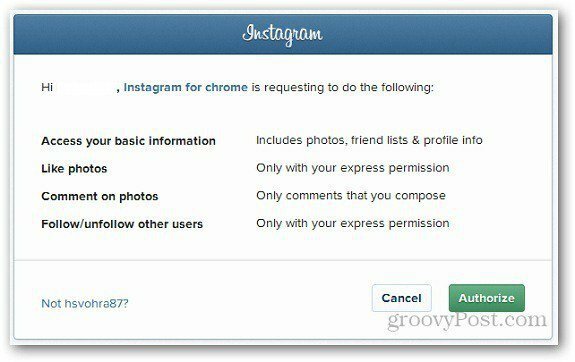 Instagram pro Chrome umožňuje uživatelům procházet Instagram ve svém prohlížeči