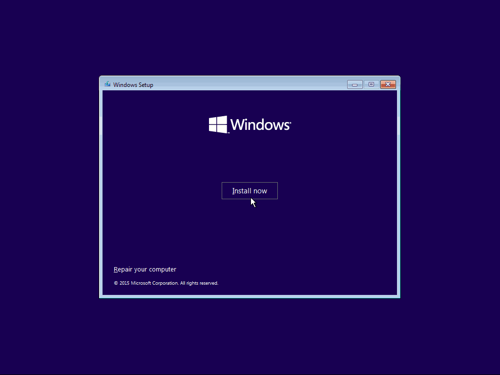 02 Instalace nyní Windows 10 Čistá instalace