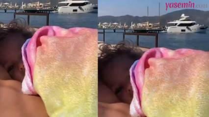 Anıl Altan, který byl na dovolené, natočil video se svou dcerou!