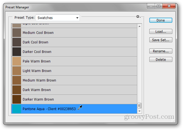 Photoshop Adobe Presets Šablony Stáhnout Make Vytvořit Zjednodušit Snadný Jednoduchý Rychlý přístup Průvodce novými výukami Vzorník Barvy Palety Pantone Designový nástroj Designer Final Swatch Preset Manager