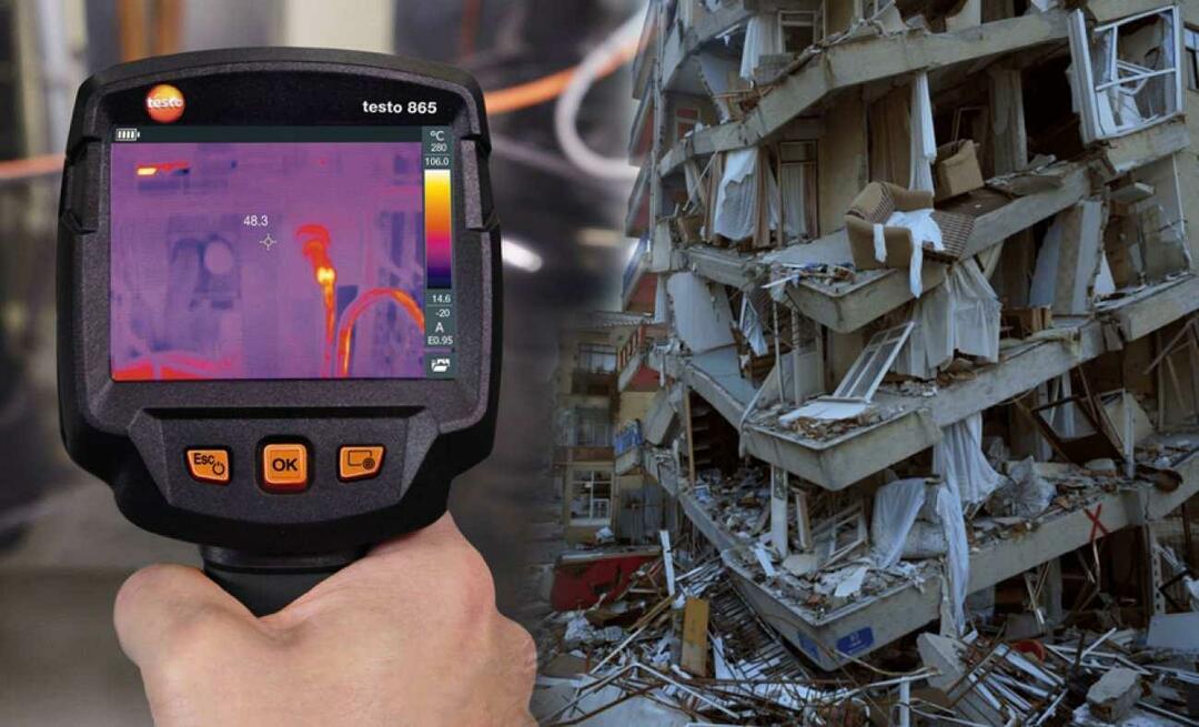 Co je termokamera a k čemu slouží? Jak funguje termokamera při zemětřesení?