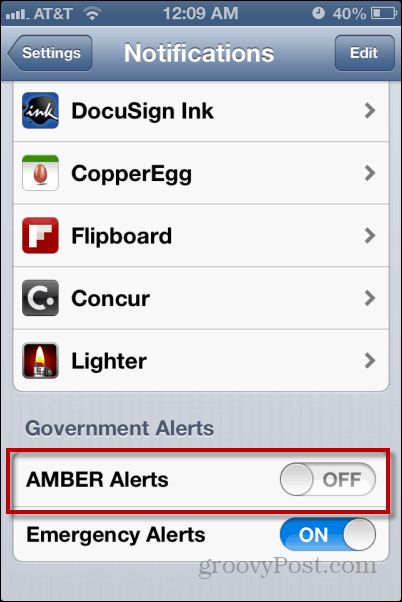 Jak vypnout upozornění AMBER na iPhone