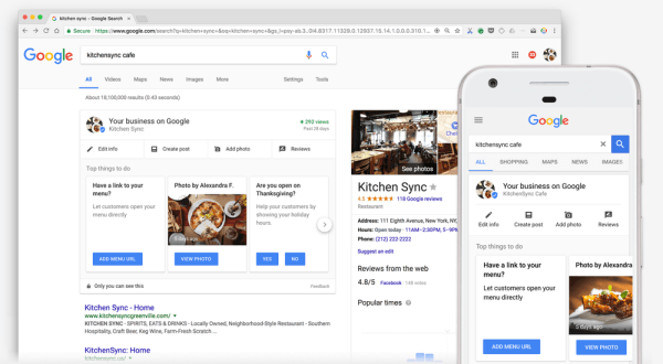 Google představil nový jednoduchý a snadno přístupný obchodní panel ve Vyhledávání.