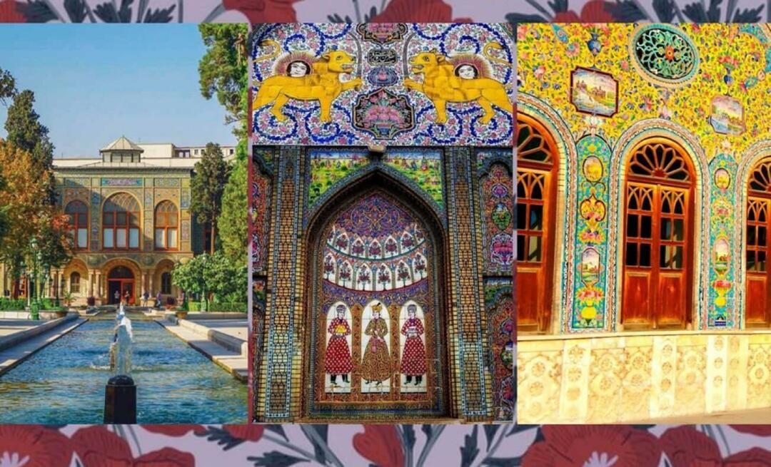 Kde je Golestan Palace? Jak se dostat do Golestan Palace? Vlastnosti paláce Golestan