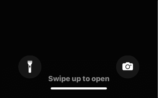 zapnout nebo vypnout baterku na iPhone