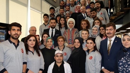 První dáma Erdoğan se setká s mladými lidmi na Mardin