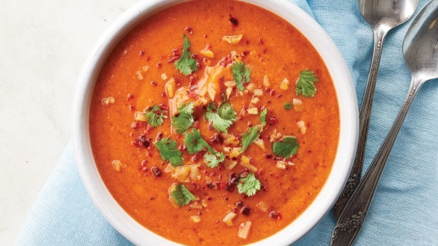 Vynikající recept na polévku z červené papriky