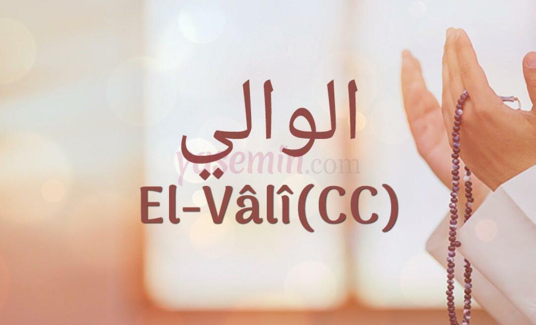 Co znamená Al-Vali (c.c) od Esma-ul Husny? Jaké jsou ctnosti al-Vali (c.c)?