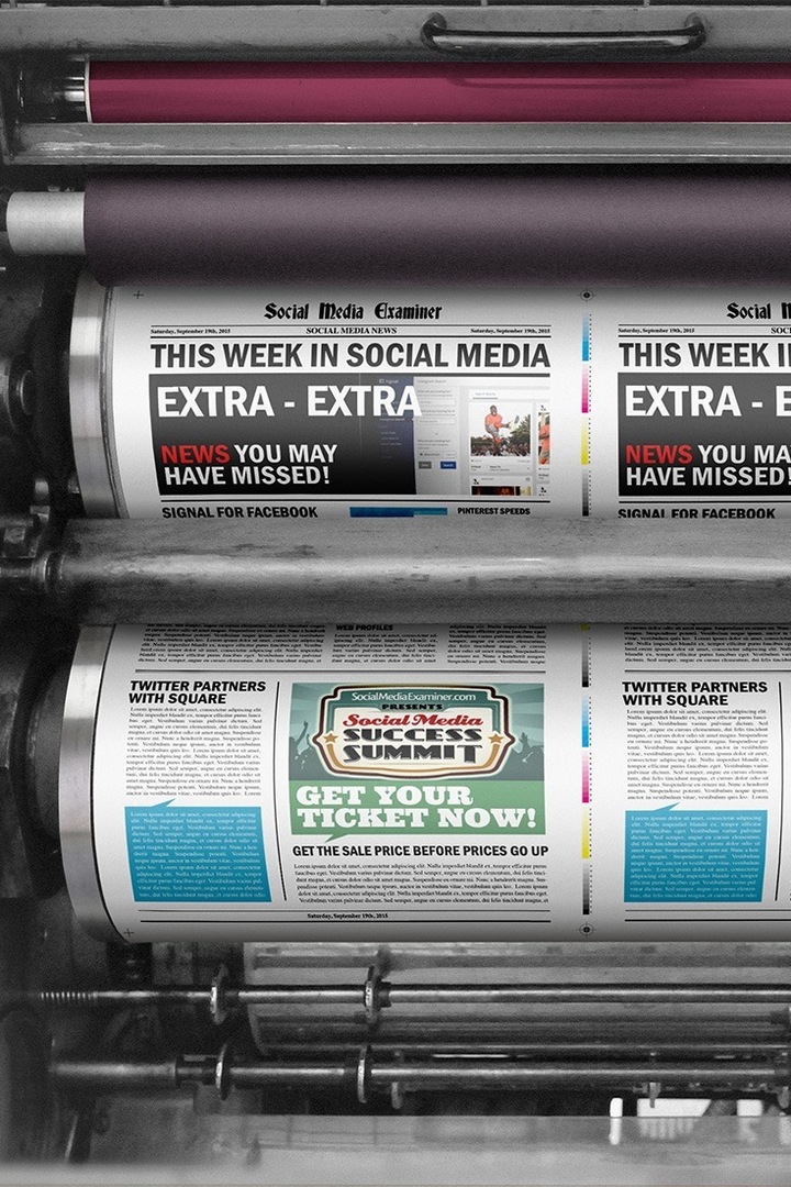 Signál pro Facebook a Instagram: Tento týden v sociálních médiích: zkoušející sociálních médií