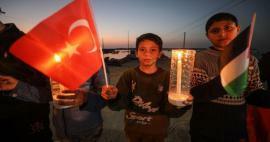 Událost palestinských dětí Turecko, která hýbe Tureckem! 