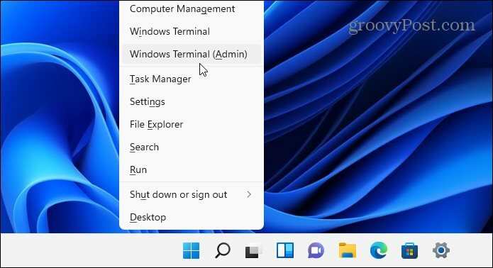 Oprava správce Windows Terminal ntoskrnl.exe bsod windows 11