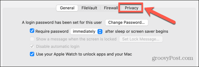 soukromí mac