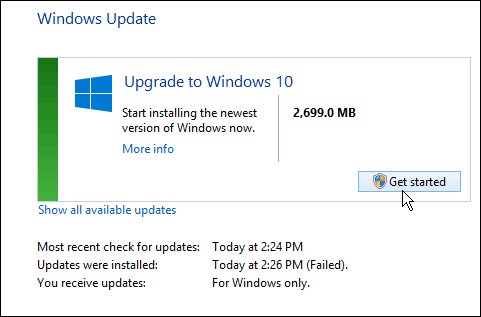 Windows 10 Připraveno