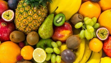 Jaké ovoce by mělo být konzumováno v jakém měsíci?