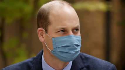 Princ William dostane první dávku vakcíny proti koronavirům