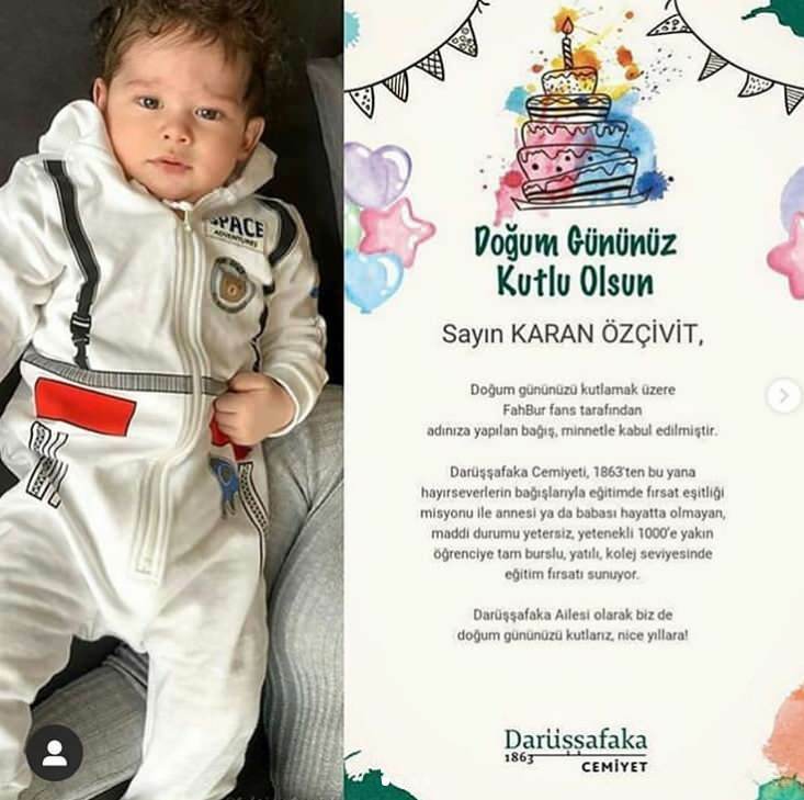 Fahriye Evcen sdílela podruhé svého syna Karana! Emocionální narozeninová zpráva Karanovi Özçivitovi