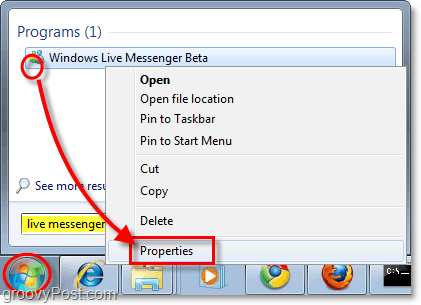 Jak vložit Live Messenger do systémové liště Windows 7