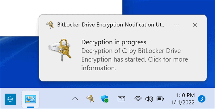 použijte šifrování BitLocker v systému Windows 11