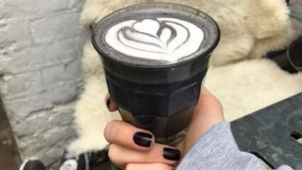 Nový trend v oblasti zdraví: latte z uhlí