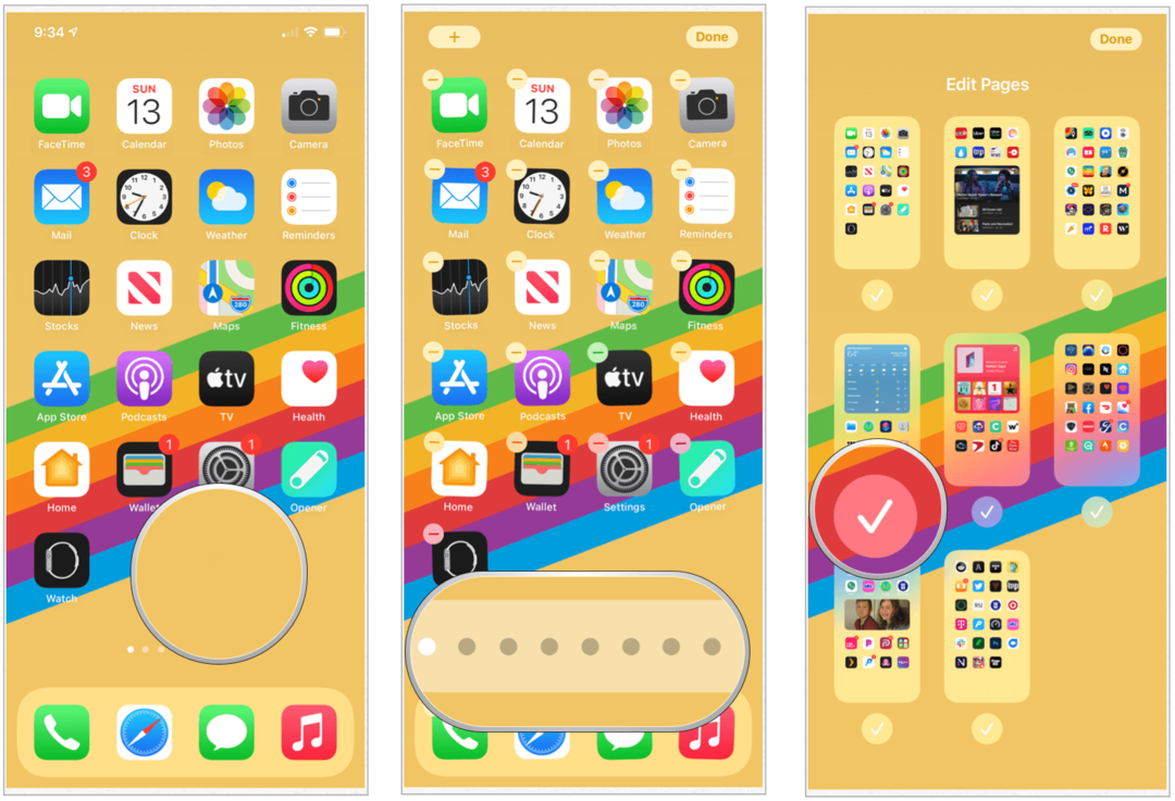 iOS 14 skrývá obrazovky aplikací