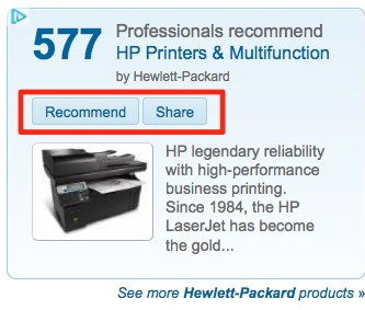 reklama Hewlett Packard