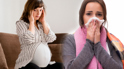 Co jsou nachlazení a chřipka dobré pro těhotné ženy? Léčba domácí chřipky během těhotenství od Saraçoğlu