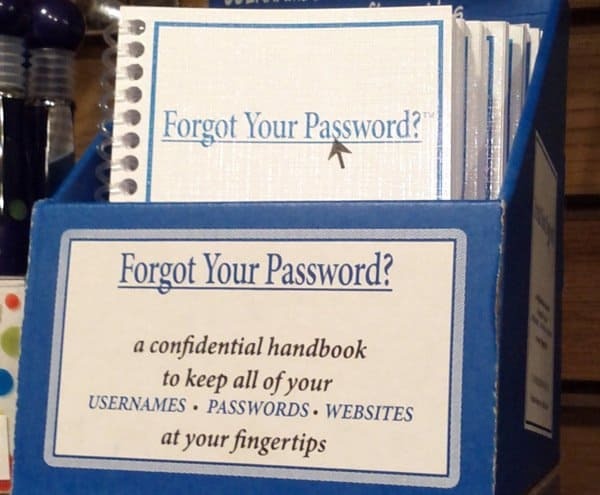 Zapomněli jste heslo