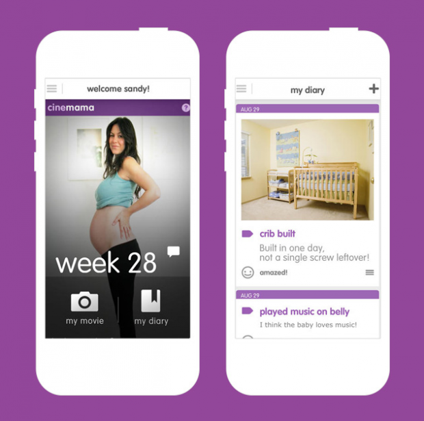 Telefonní aplikace pro těhotné ženy