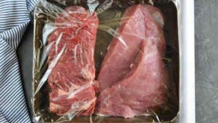 Jak a jak dlouho je maso skladováno v mrazničce? Jak uložit červené maso do mrazničky