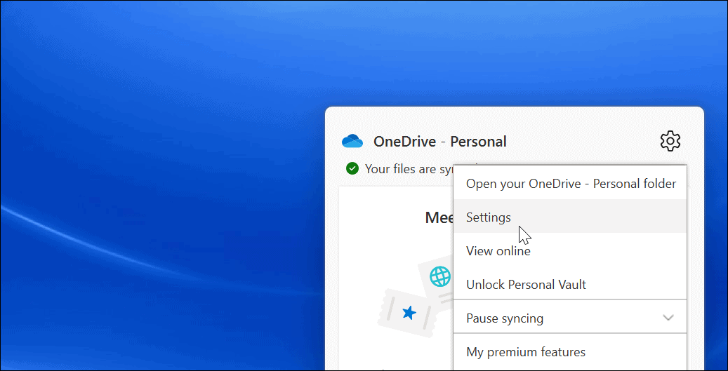 Oprava OneDrive se nesynchronizuje