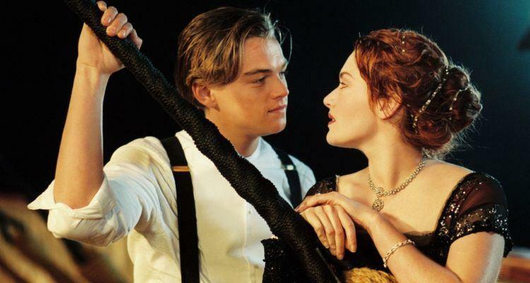 Záběr z filmu Titanic