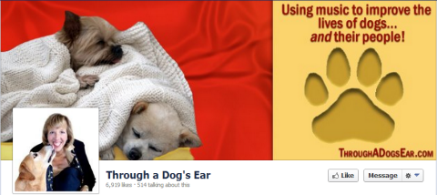 psím uchem