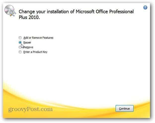 Microsoft Office: Diagnostikujte problémy a opravujte programy, které se zhroutí