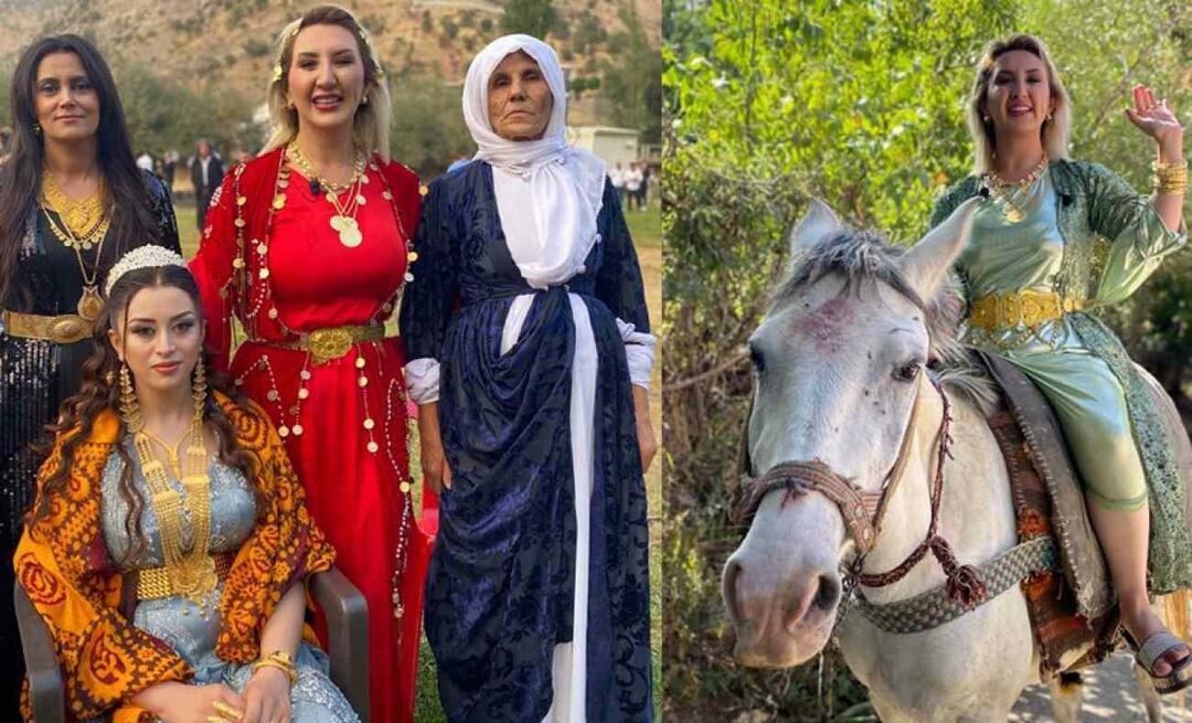 Bahar Kapıda je hostem kmenové svatby, která tento týden trvala 2 dny a 2 noci v Şırnaku!