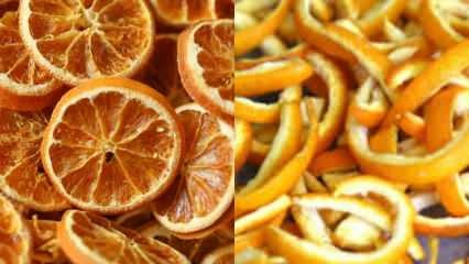 Jak se pomeranč suší? Metody sušení zeleniny a ovoce doma