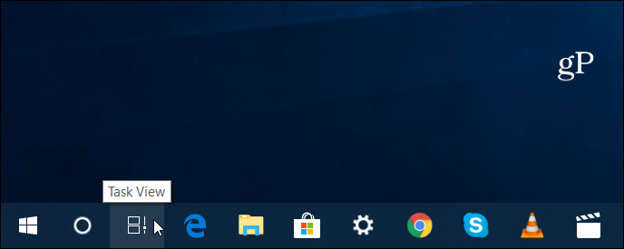 Ikona časové osy Windows 10
