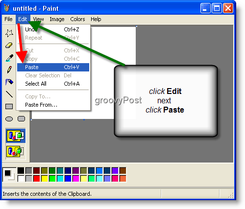 Pořiďte snímek obrazovky v systému Windows XP