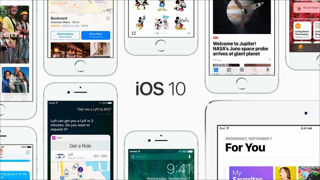 Vydání Apple iOS 10.3.1