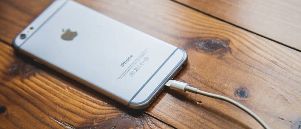 Jak povolit nebo zakázat optimalizované nabíjení baterie na vašem iPhone