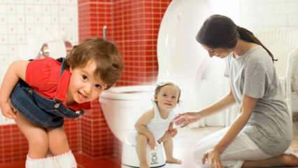 Jak na dětské plenky? Jak by měly děti čistit záchod? Toaletní trénink ..