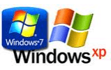 Loga Windows XP a Windows 7