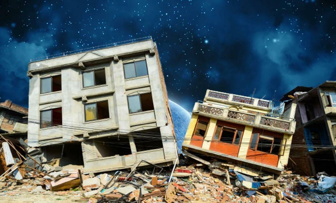 Co to znamená snít o zemětřesení? Co znamená zemětřesení a otřesy ve snu?