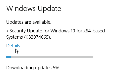 Aktualizace společnosti Microsoft pro Windows 10 Build 10240