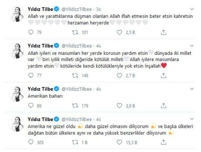 Sdílení Hagia Sophia od Yıldız Tilbe: Ať Alláh nenechal náš národ a národ