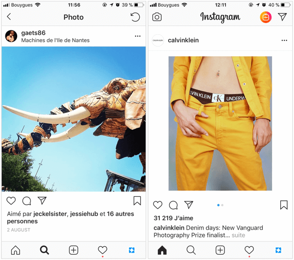 Čtvercový příspěvek Instagramu musí mít velikost 1080 x 1080 pixelů pro nejlepší kvalitu ve zdroji a podlouhlé příspěvky Instagramu jsou nejlepší na 1080 x 1350 pixelů. 