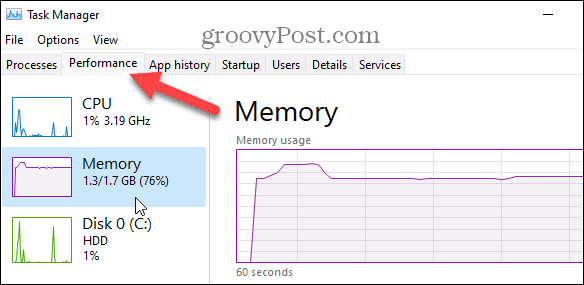 Najděte dostupné paměťové sloty ve Windows 11
