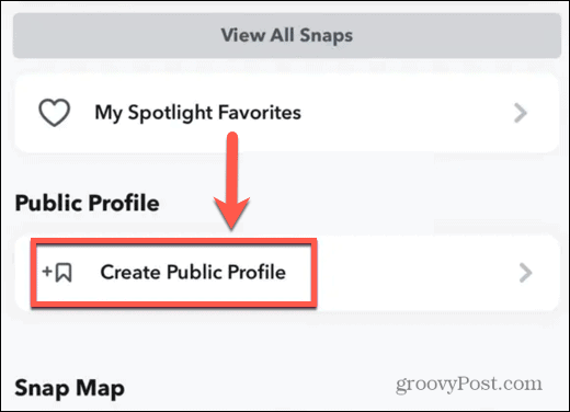 vytvořit veřejný profil iphone
