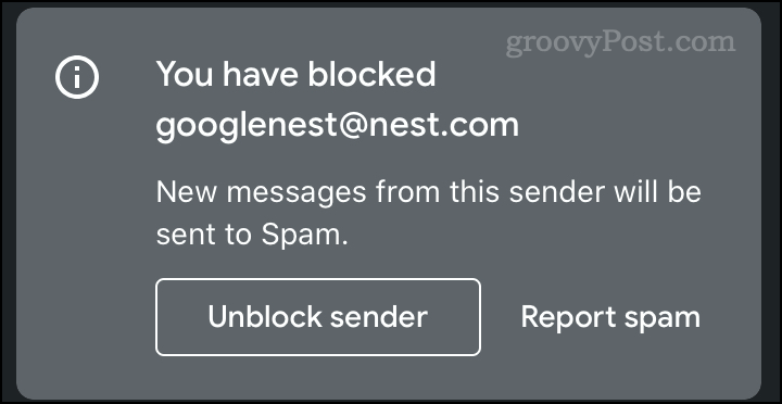 Blokování e-mailových oznámení v Gmailu