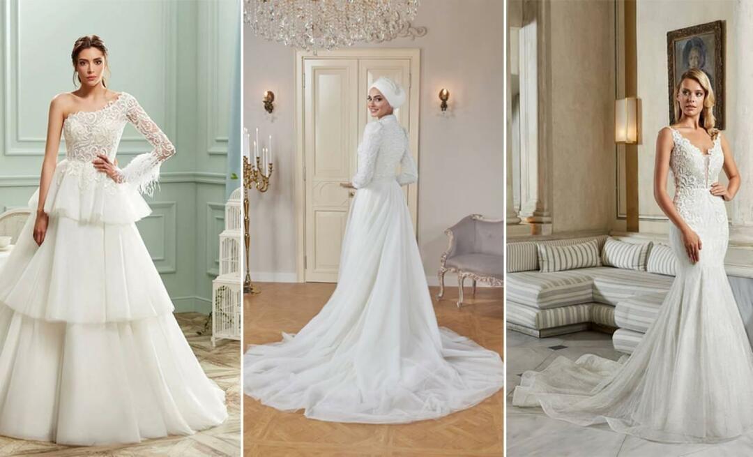 2023 byly představeny svatební šaty! IF Wedding Fashion Veletržní svatební šaty İzmir 2023
