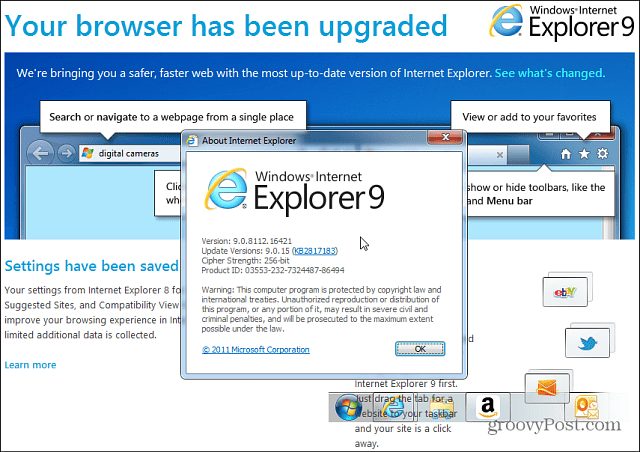 Jak odinstalovat náhled aplikace Internet Explorer 11 ze systému Windows 7